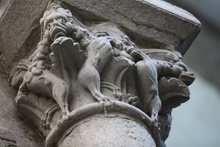 CAPITELES DE LA CATEDRAL DE SANTIAGO DE COMPOSTELA