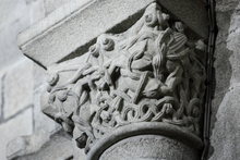 CAPITELES DE LA CATEDRAL DE SANTIAGO DE COMPOSTELA