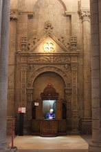 INTERIOR DE LA CATEDRAL DE SANTIAGO DE COMPOSTELA