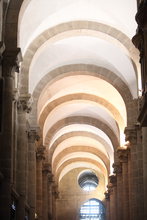 INTERIOR DE LA CATEDRAL DE SANTIAGO DE COMPOSTELA