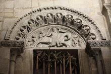 INTERIOR DE LA CATEDRAL DE SANTIAGO DE COMPOSTELA