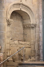 INTERIOR DE LA CATEDRAL DE SANTIAGO DE COMPOSTELA