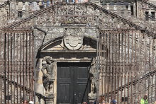 ESCALERA PRINCIPAL -CATEDRAL DE SANTIAGO DE COMPOSTELA