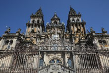 ESCALERA PRINCIPAL -CATEDRAL DE SANTIAGO DE COMPOSTELA