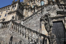 ESCALERA PRINCIPAL -CATEDRAL DE SANTIAGO DE COMPOSTELA