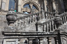 ESCALERA PRINCIPAL -CATEDRAL DE SANTIAGO DE COMPOSTELA