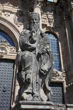 ESCALERA PRINCIPAL -CATEDRAL DE SANTIAGO DE COMPOSTELA