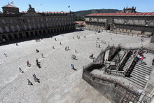 ESCALERA PRINCIPAL -CATEDRAL DE SANTIAGO DE COMPOSTELA