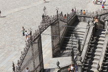 ESCALERA PRINCIPAL -CATEDRAL DE SANTIAGO DE COMPOSTELA