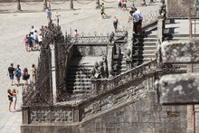 ESCALERA PRINCIPAL -CATEDRAL DE SANTIAGO DE COMPOSTELA