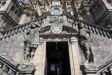 ESCALERA PRINCIPAL -CATEDRAL DE SANTIAGO DE COMPOSTELA