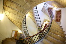 ESCALERA HELICOIDAL DE SANTO DOMINGO DE BONAVAL -SANTIAGO DE COMPOSTELA