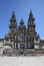 FACHADA DEL OBRADOIRO PRINCIPAL - CATEDRAL DE SANTIAGO DE COMPOSTELA