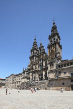 FACHADA DEL OBRADOIRO PRINCIPAL - CATEDRAL DE SANTIAGO DE COMPOSTELA