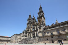 FACHADA DEL OBRADOIRO PRINCIPAL - CATEDRAL DE SANTIAGO DE COMPOSTELA