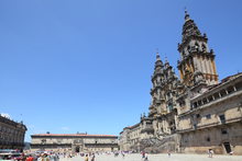 FACHADA DEL OBRADOIRO PRINCIPAL - CATEDRAL DE SANTIAGO DE COMPOSTELA