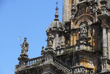 FACHADA DEL OBRADOIRO. DETALLES - CATEDRAL DE SANTIAGO DE COMPOSTELA