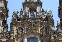 FACHADA DEL OBRADOIRO. DETALLES - CATEDRAL DE SANTIAGO DE COMPOSTELA