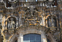 FACHADA DEL OBRADOIRO. DETALLES - CATEDRAL DE SANTIAGO DE COMPOSTELA