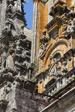 FACHADA DEL OBRADOIRO. DETALLES - CATEDRAL DE SANTIAGO DE COMPOSTELA