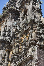 FACHADA DEL OBRADOIRO. DETALLES - CATEDRAL DE SANTIAGO DE COMPOSTELA