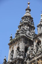 FACHADA DEL OBRADOIRO. DETALLES - CATEDRAL DE SANTIAGO DE COMPOSTELA