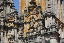 FACHADA DEL OBRADOIRO. DETALLES - CATEDRAL DE SANTIAGO DE COMPOSTELA