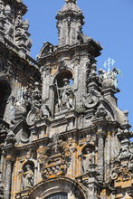 FACHADA DEL OBRADOIRO. DETALLES - CATEDRAL DE SANTIAGO DE COMPOSTELA