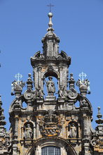 FACHADA DEL OBRADOIRO. DETALLES - CATEDRAL DE SANTIAGO DE COMPOSTELA