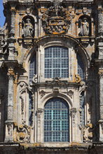 FACHADA DEL OBRADOIRO. DETALLES - CATEDRAL DE SANTIAGO DE COMPOSTELA