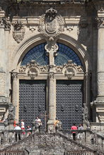 FACHADA DEL OBRADOIRO. DETALLES - CATEDRAL DE SANTIAGO DE COMPOSTELA