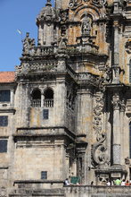 FACHADA DEL OBRADOIRO. DETALLES - CATEDRAL DE SANTIAGO DE COMPOSTELA