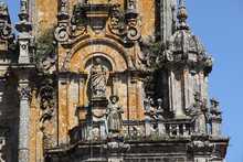 FACHADA DEL OBRADOIRO. DETALLES - CATEDRAL DE SANTIAGO DE COMPOSTELA