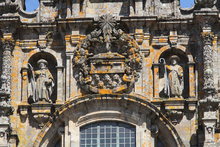 FACHADA DEL OBRADOIRO. DETALLES - CATEDRAL DE SANTIAGO DE COMPOSTELA