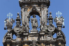 FACHADA DEL OBRADOIRO PRINCIPAL - CATEDRAL DE SANTIAGO DE COMPOSTELA