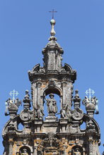 FACHADA DEL OBRADOIRO. DETALLES - CATEDRAL DE SANTIAGO DE COMPOSTELA