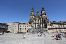 FACHADA DEL OBRADOIRO PRINCIPAL - CATEDRAL DE SANTIAGO DE COMPOSTELA