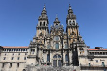 FACHADA DEL OBRADOIRO. DETALLES - CATEDRAL DE SANTIAGO DE COMPOSTELA