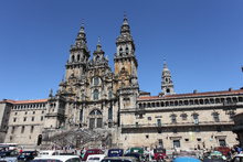 FACHADA DEL OBRADOIRO PRINCIPAL - CATEDRAL DE SANTIAGO DE COMPOSTELA