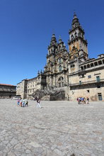 FACHADA DEL OBRADOIRO PRINCIPAL - CATEDRAL DE SANTIAGO DE COMPOSTELA