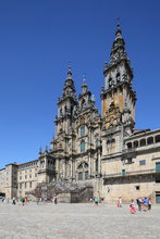 FACHADA DEL OBRADOIRO PRINCIPAL - CATEDRAL DE SANTIAGO DE COMPOSTELA