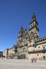 FACHADA DEL OBRADOIRO PRINCIPAL - CATEDRAL DE SANTIAGO DE COMPOSTELA