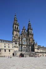 FACHADA DEL OBRADOIRO PRINCIPAL - CATEDRAL DE SANTIAGO DE COMPOSTELA