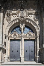 FACHADA DEL OBRADOIRO. DETALLES - CATEDRAL DE SANTIAGO DE COMPOSTELA