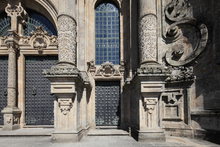 FACHADA DEL OBRADOIRO. DETALLES - CATEDRAL DE SANTIAGO DE COMPOSTELA