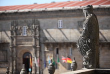 FACHADA DEL OBRADOIRO. DETALLES - CATEDRAL DE SANTIAGO DE COMPOSTELA