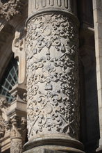 FACHADA DEL OBRADOIRO. DETALLES - CATEDRAL DE SANTIAGO DE COMPOSTELA