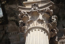 FACHADA DEL OBRADOIRO. DETALLES - CATEDRAL DE SANTIAGO DE COMPOSTELA