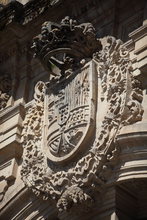 FACHADA DEL OBRADOIRO. DETALLES - CATEDRAL DE SANTIAGO DE COMPOSTELA