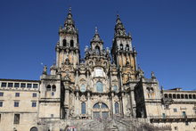 FACHADA DEL OBRADOIRO PRINCIPAL - CATEDRAL DE SANTIAGO DE COMPOSTELA